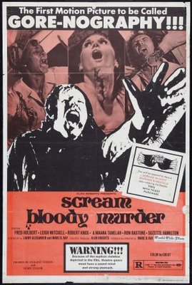 Scream Bloody Murder movie poster (1973) poster