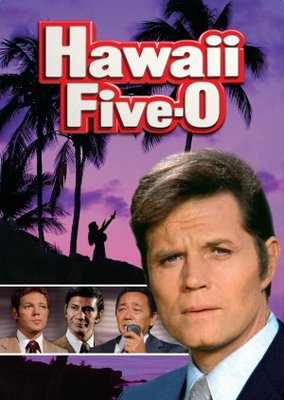 Hawaii Five-O movie poster (1968) poster with hanger