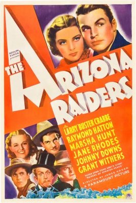 The Arizona Raiders movie poster (1936) metal framed poster
