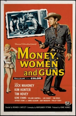Money, Women and Guns movie poster (1959) tote bag