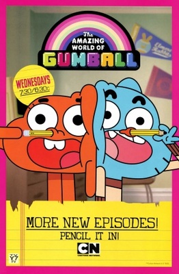 The Amazing World of Gumball movie poster (2011) Stickers MOV_efe0d36c