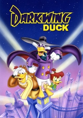 Darkwing Duck movie poster (1991) wooden framed poster