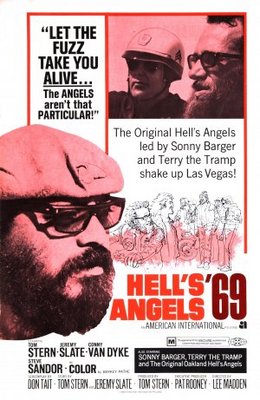 Hell's Angels '69 movie poster (1969) metal framed poster