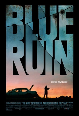 Blue Ruin movie poster (2013) Stickers MOV_eff39a4c