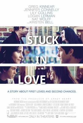 Stuck in Love movie poster (2012) wood print