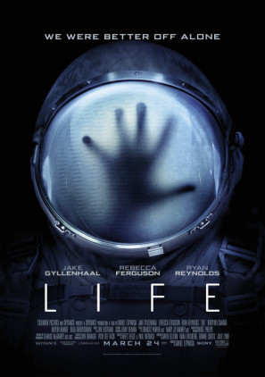 Life movie poster (2017) canvas poster