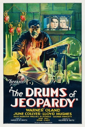 The Drums of Jeopardy movie poster (1931) metal framed poster