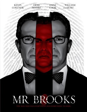 Mr. Brooks movie poster (2007) pillow
