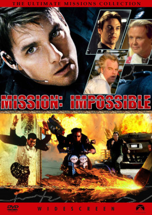 Mission Impossible movie poster (1996) pillow