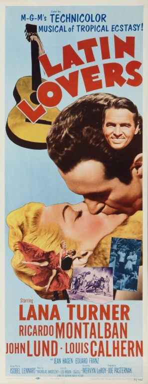 Latin Lovers movie poster (1953) poster