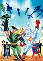 Justice League movie poster (2001) t-shirt #630061