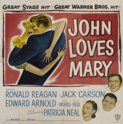 John Loves Mary movie poster (1949) canvas poster