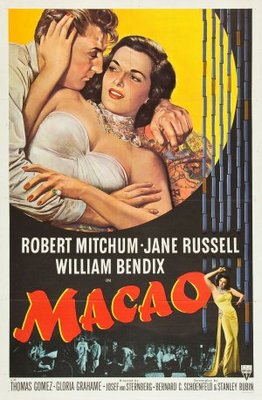 Macao movie poster (1952) mouse pad