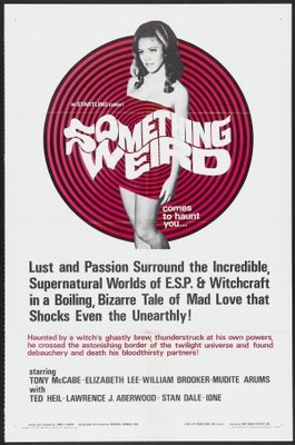 Something Weird movie poster (1967) metal framed poster