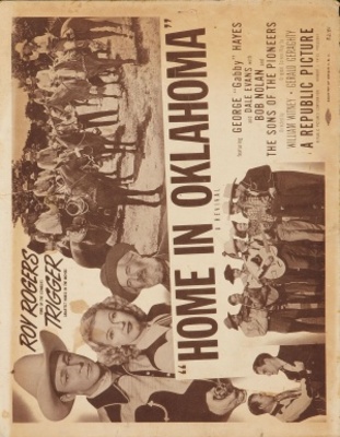 Home in Oklahoma movie poster (1946) canvas poster