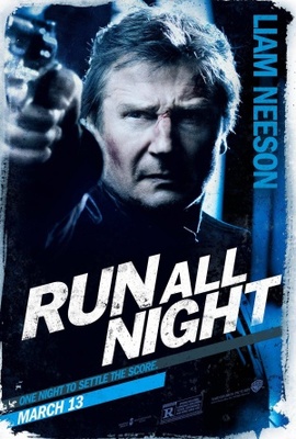 Run All Night movie poster (2015) poster with hanger