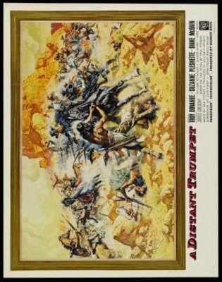 A Distant Trumpet movie poster (1964) canvas poster