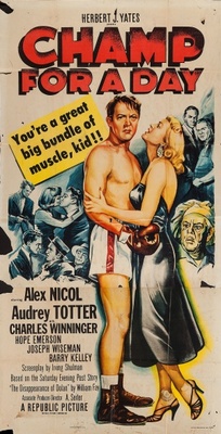 Champ for a Day movie poster (1953) Stickers MOV_f03f2e56
