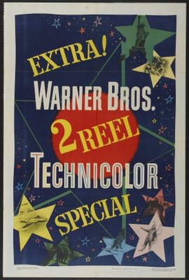 2 Reel Technicolor Stock movie poster (1949) Stickers MOV_f041f0dd
