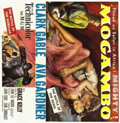 Mogambo movie poster (1953) canvas poster