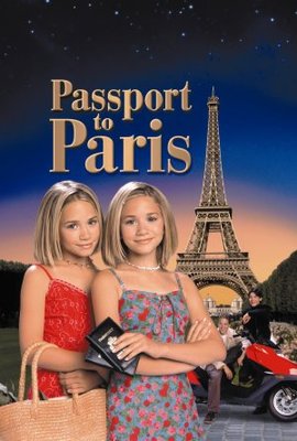 Passport to Paris movie poster (1999) pillow