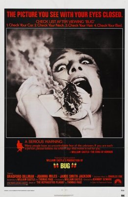 Bug movie poster (1975) metal framed poster