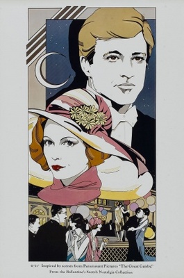 The Great Gatsby movie poster (1974) Stickers MOV_f0822fa6