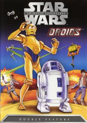 Droids movie poster (1985) wood print