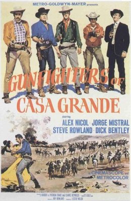 Gunfighters of Casa Grande movie poster (1964) wooden framed poster