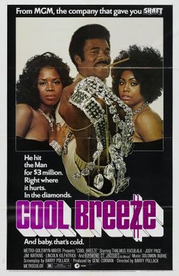 Cool Breeze movie poster (1972) canvas poster