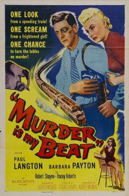 Murder Is My Beat movie poster (1955) Mouse Pad MOV_f0b25daa