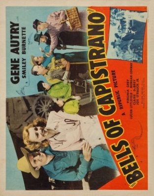Bells of Capistrano movie poster (1942) wooden framed poster