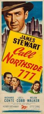 Call Northside 777 movie poster (1948) wooden framed poster