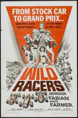 The Wild Racers movie poster (1968) tote bag