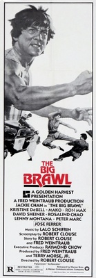 The Big Brawl movie poster (1980) metal framed poster
