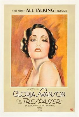 The Trespasser movie poster (1929) metal framed poster