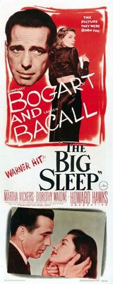 The Big Sleep movie poster (1946) metal framed poster