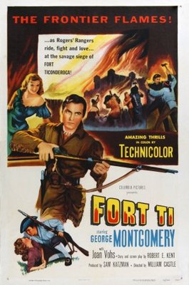 Fort Ti movie poster (1953) Longsleeve T-shirt