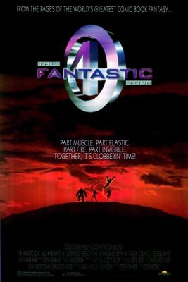 The Fantastic Four movie poster (1994) metal framed poster