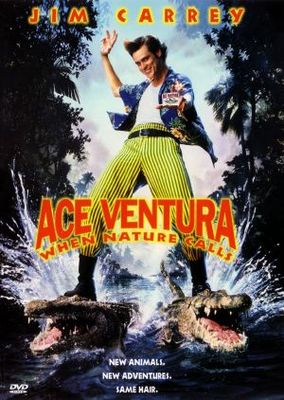 Ace Ventura: When Nature Calls movie poster (1995) wooden framed poster