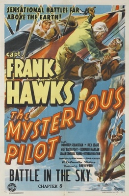 The Mysterious Pilot movie poster (1937) wooden framed poster