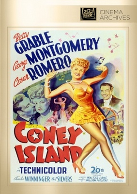 Coney Island movie poster (1943) canvas poster