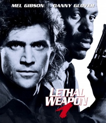Lethal Weapon movie poster (1987) poster with hanger