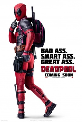 Deadpool movie poster (2016) Stickers MOV_f149e984