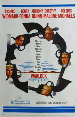 Warlock movie poster (1959) mouse pad