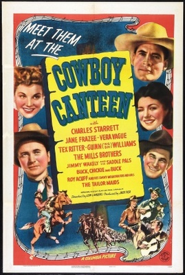 Cowboy Canteen movie poster (1944) tote bag