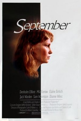 September movie poster (1987) poster with hanger
