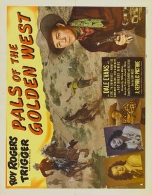 Pals of the Golden West movie poster (1951) mouse pad