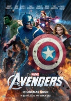 The Avengers movie poster (2012) t-shirt #735217