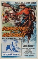 Gunfighters of the Northwest movie poster (1954) t-shirt #722622
